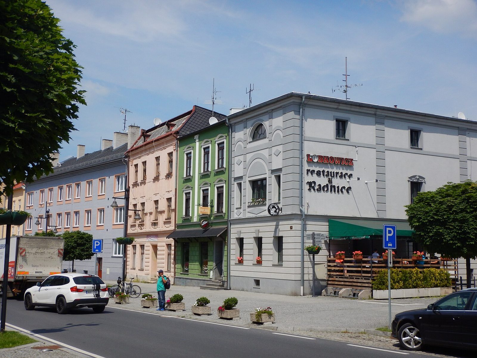 Rynek Náměstí Svobody w Zlatych Horach